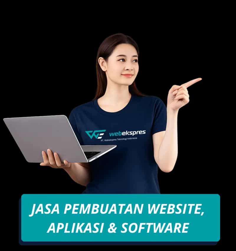 Ilustrasi produk digital Webekspres